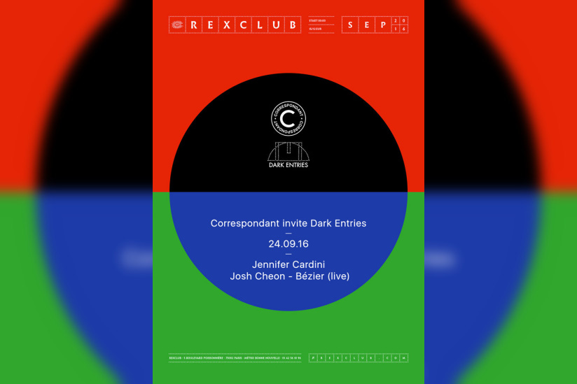 Correspondant invite Dark Entries au Rex Club