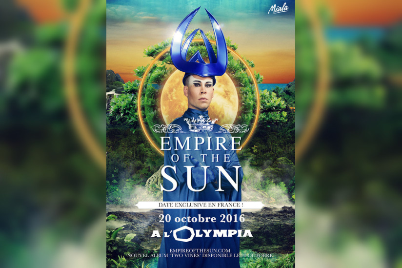 Empire of The Sun en concert à l’Olympia de Paris en octobre 2016