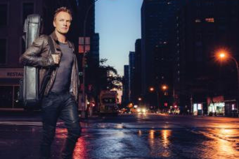 Sting en concert à Paris le 12 novembre 2016 pour la réouverture du Bataclan