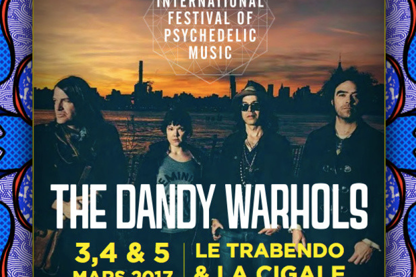 The Dandy Warhols en concert à La Cigale de Paris en mars 2017