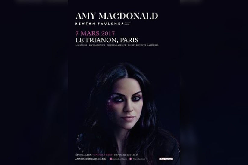 Amy Macdonald en concert au Trianon de Paris en mars 2017