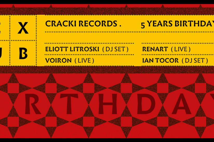 Cracki Records 5 Years Birthday au Rex Club