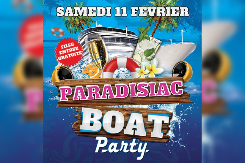 Paradisiac Boat Party au Concorde Atlantique