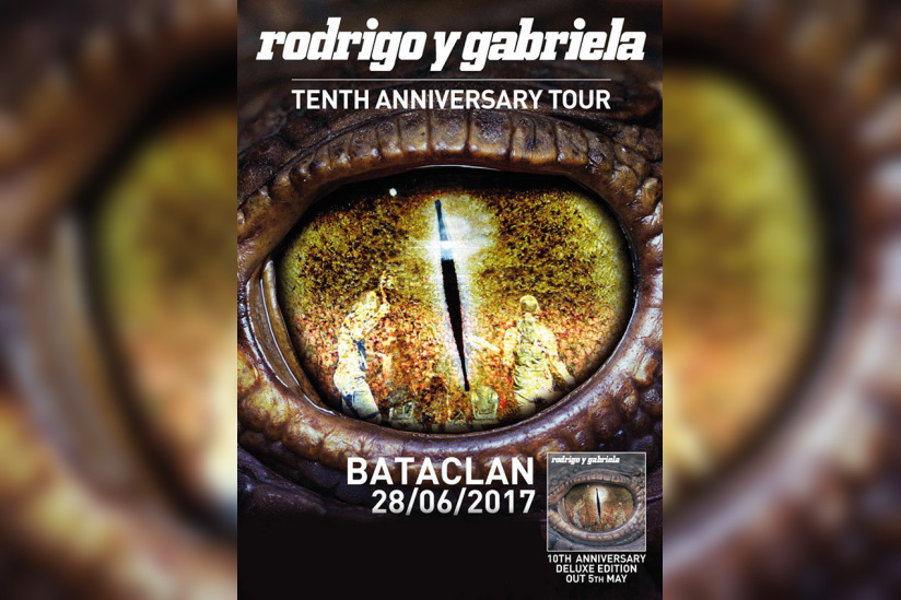 Rodrigo y Gabriela en concert au Bataclan de Paris en juin 2017