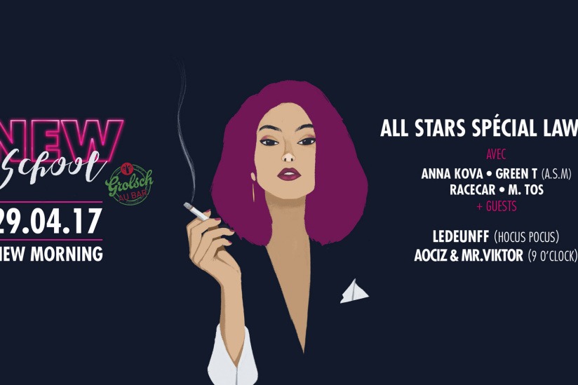 Soirée Newschool : All Star Lawkyz au New Morning