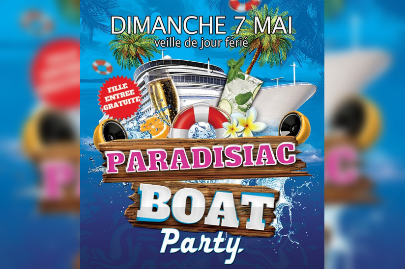 Paradisiac Boat Party au Concorde Atlantique