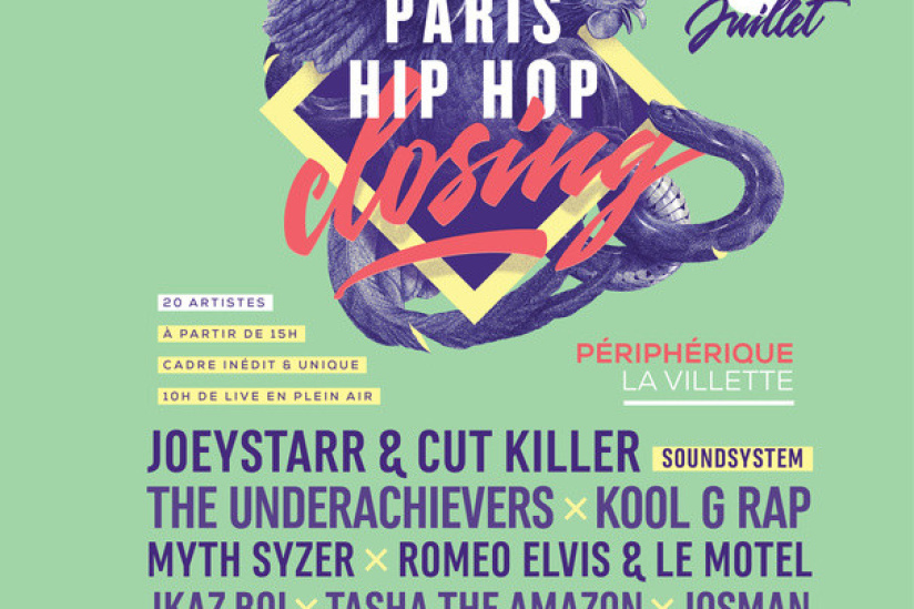 Festival Paris Hip Hop 2017 : closing en plein air sous le périphérique