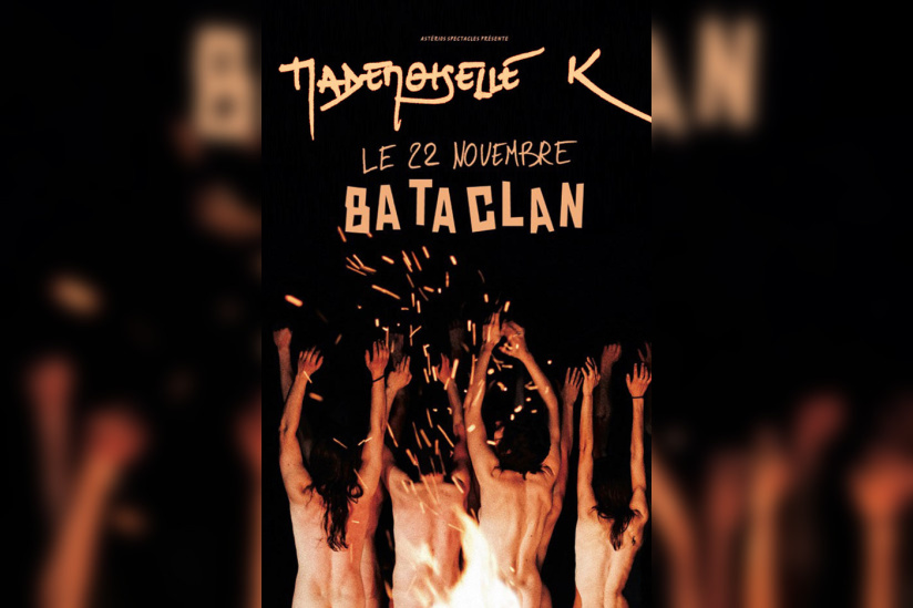 Mademoiselle K en concert au Bataclan de Paris en novembre 2017