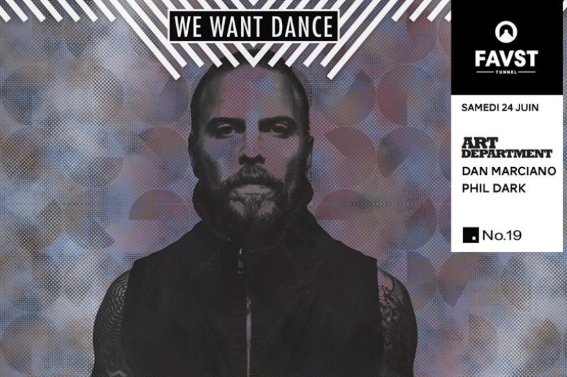Faust x We Want Dance avec Art Department, Dan Marciano, Phil Dark