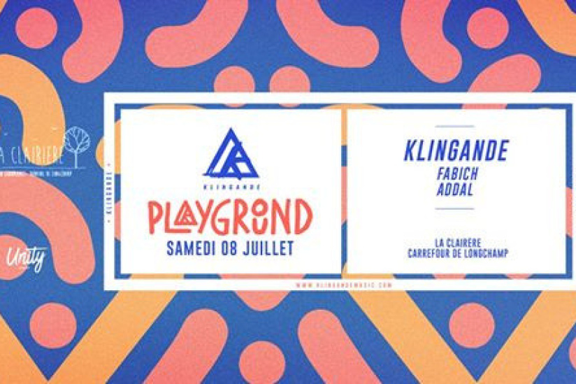 Playground à La Clairière avec Klingande 