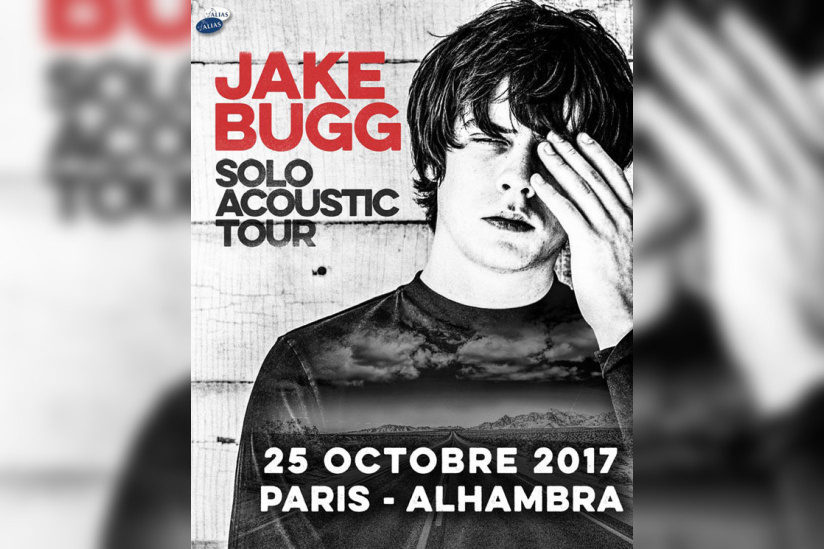Jake Bugg en concert solo acoustique à l'Alhambra de Paris en octobre 2017 