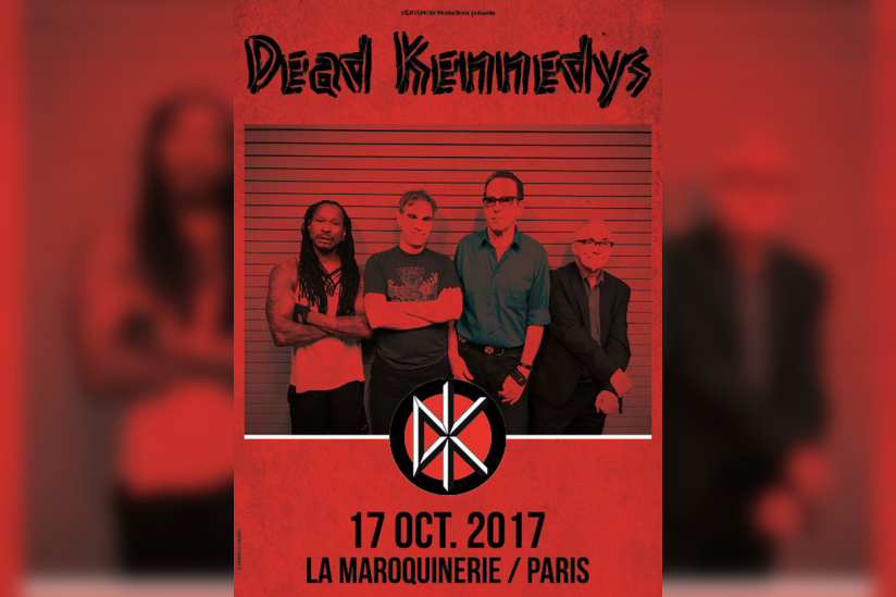 Dead Kennedys en concert à La Maroquinerie de Paris en octobre 2017