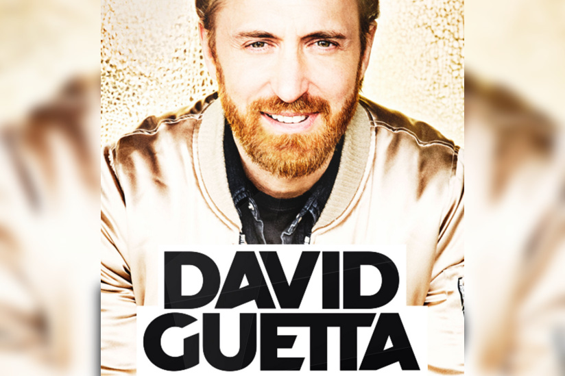 David Guetta à l'Arena Bercy de Paris en janvier 2018