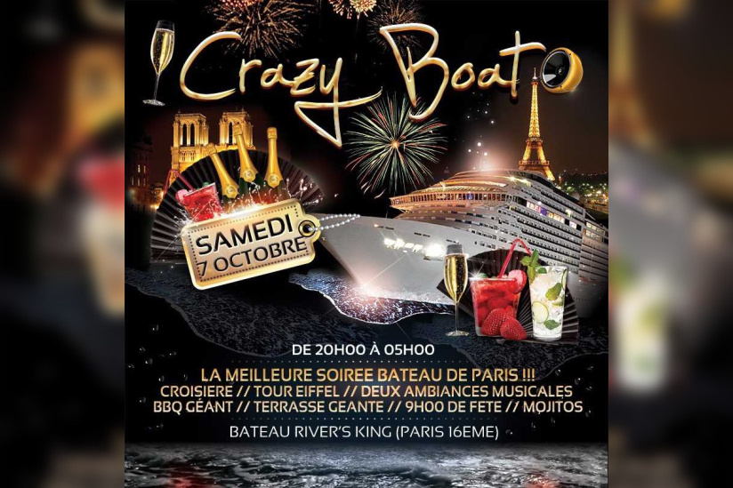 Crazy Boat Party, spéciale rencontres, au River's King 