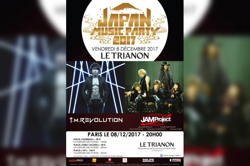 Japan Music Party 2017 au Trianon de Paris