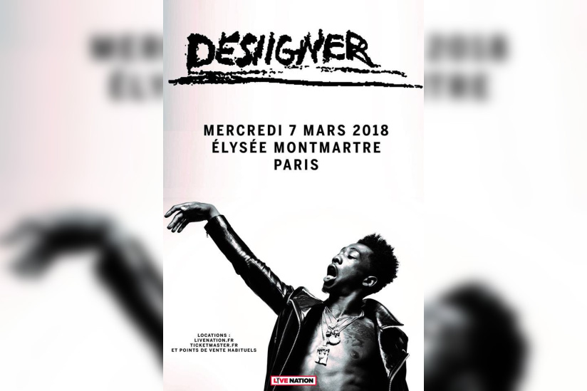 Desiigner en concert à L'Elysée Montmartre de Paris en mars 2018
