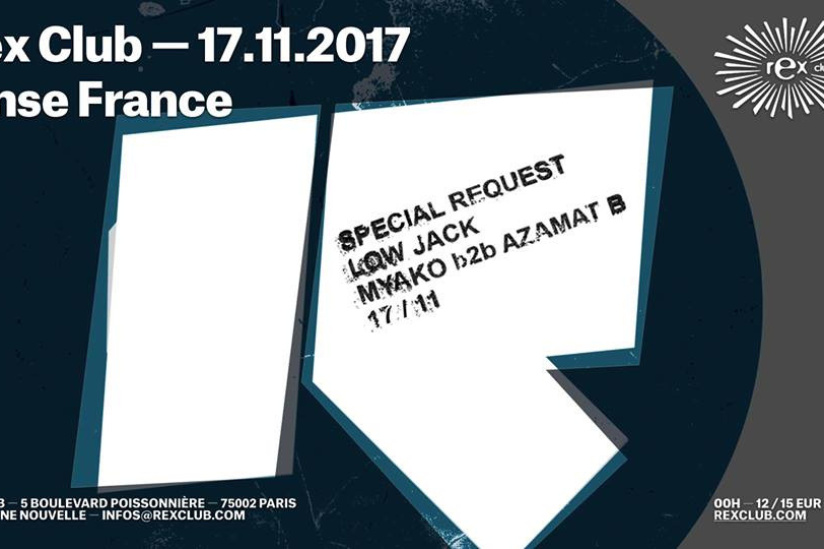 Rinse France au Rex Club avec Low Jack 