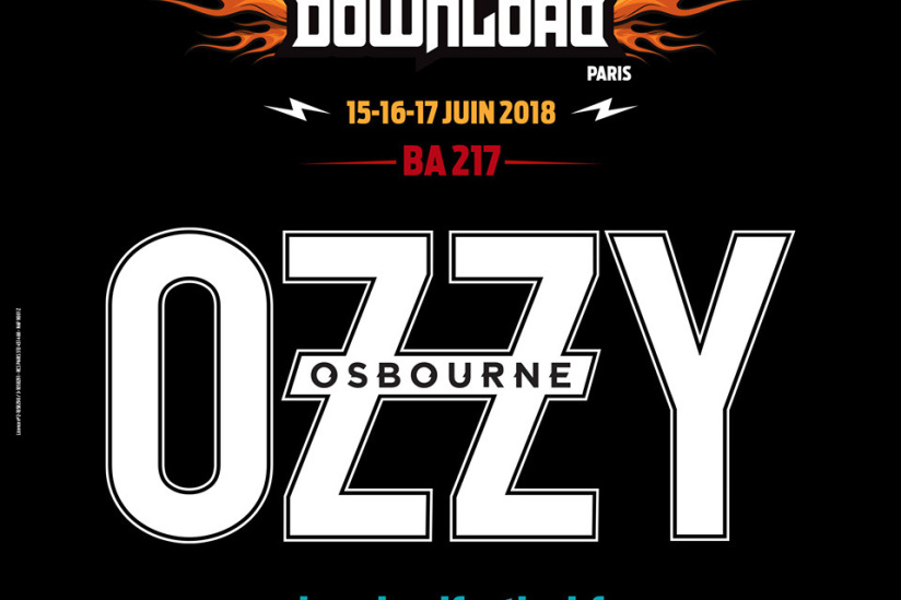 Download Festival Paris 2018 : Ozzy Osbourne en tête d'affiche