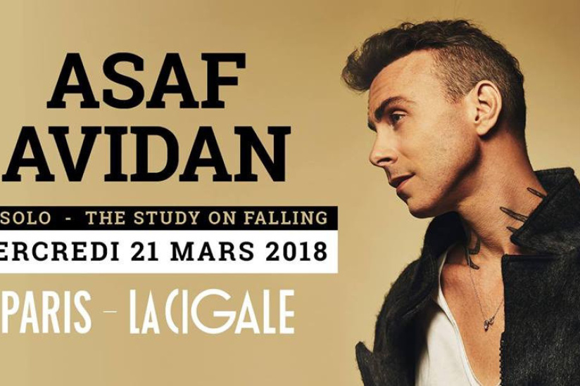 Asaf Avidan en concert à La Cigale de Paris en mars 2018