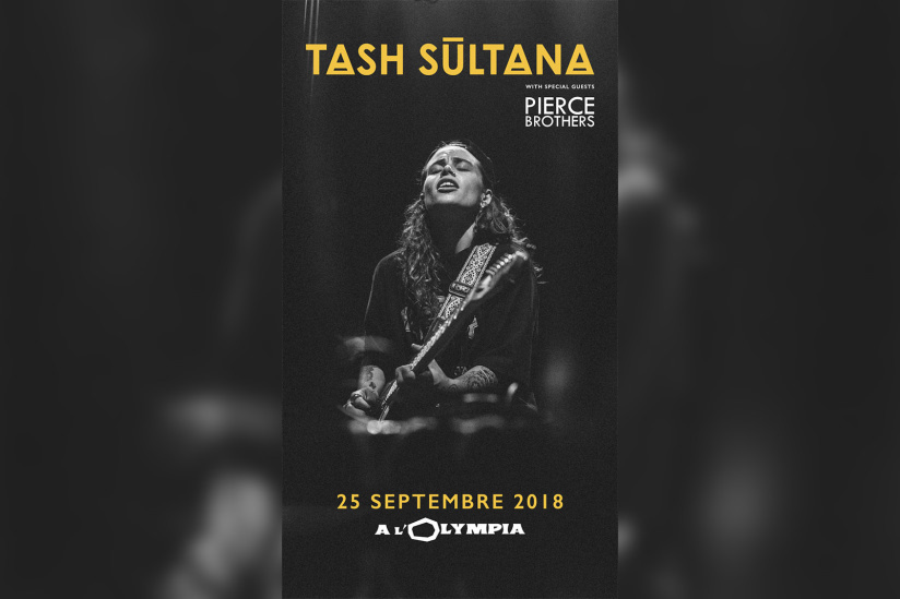 Tash Sultana en concert à l’Olympia de Paris en septembre 2018