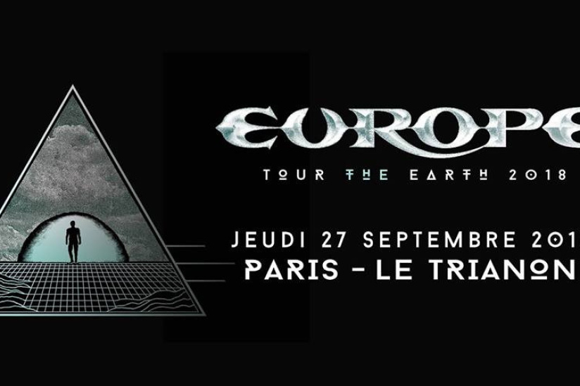 Europe en concert au Trianon de Paris en septembre 2018