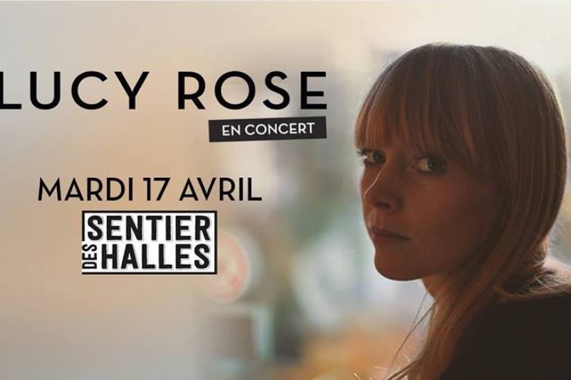Lucy Rose en concert au Sentier des Halles de Paris en avril 2018