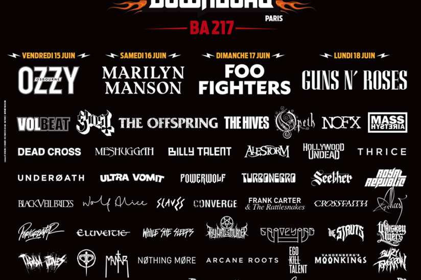 Download Festival Paris 2018 : Volbeat, Opeth, NOFX, Billy Talent... rejoignent la programmation 