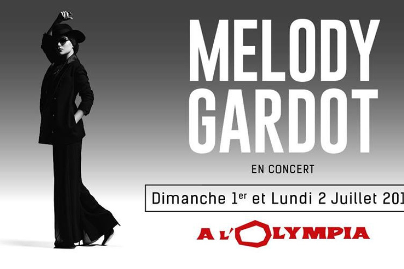 Melody Gardot en concert à l'Olympia de Paris en juillet 2018