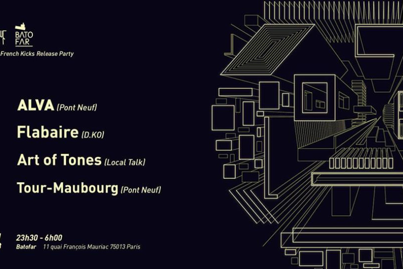 Pont Neuf au Batofar : Alva French Kicks Release Party 