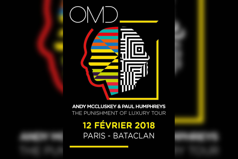 Orchestral Manœuvres in the Dark en concert au Bataclan de Paris en février 2018