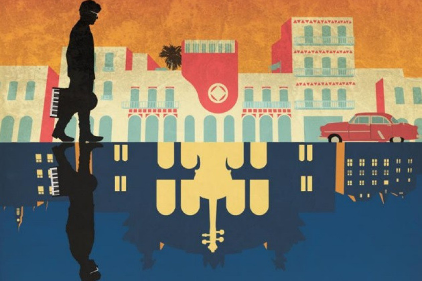 Joachim Horsley en concert aux Folies Bergère de Paris en février 2018