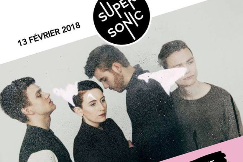 Vök en concert au Supersonic