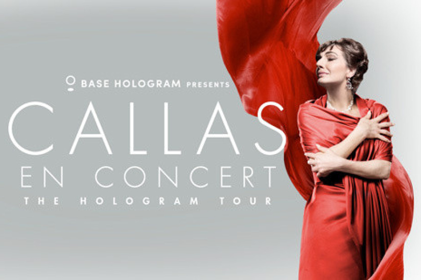 Maria Callas en concert : The Halogram Tour à La Salle Pleyel de Paris en novembre 2018
