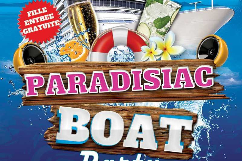Paradisiac Boat Party de retour au Bateau Concorde Atlantique