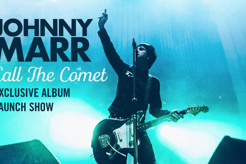 Johnny Marr en concert à La Gaîté Lyrique de Paris en mai 2018 