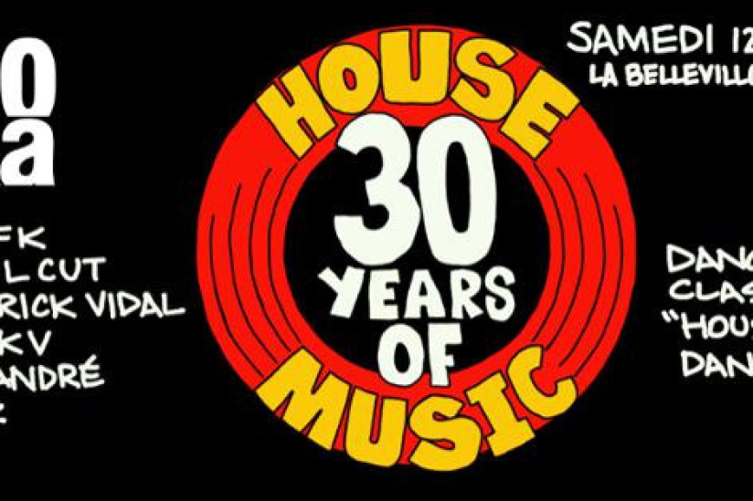 Mona 30 ans de House à La Bellevilloise avec Jef K