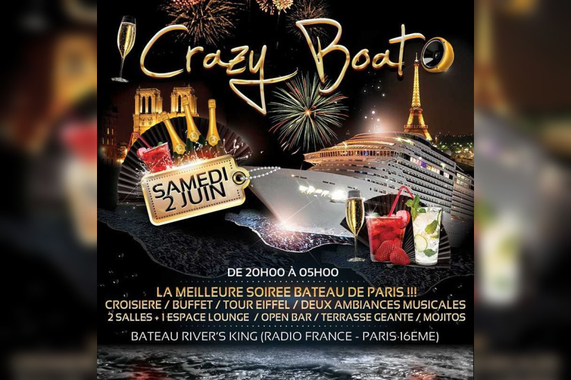 Crazy Boat Party de retour au River's King 