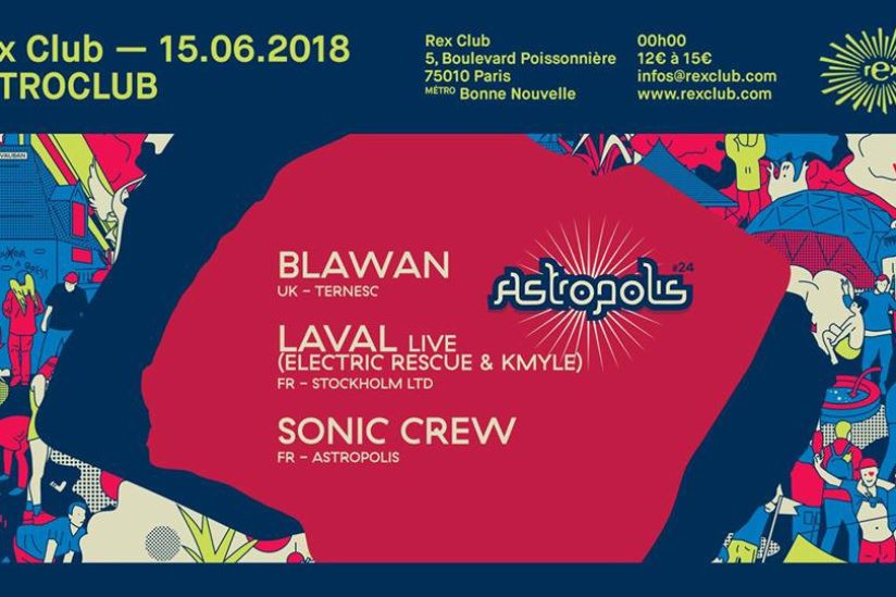Astroclub au Rex Club avec Blawan