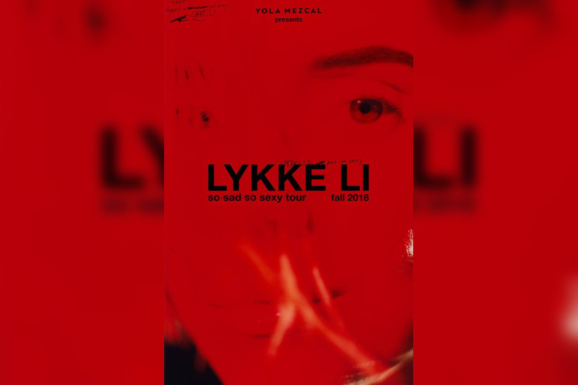 Lykke Li en concert au Bataclan de Paris en novembre 2018