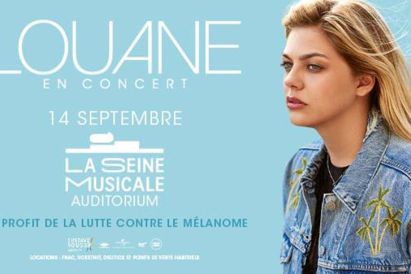 Louane en concert à La Seine Musicale en septembre 2018 