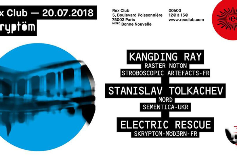 Skryptom au Rex Club avec Kangding Ray