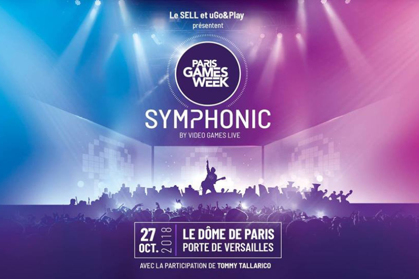Paris Games Week Symphonic 2018 au Dôme de Paris - Palais des Sports 
