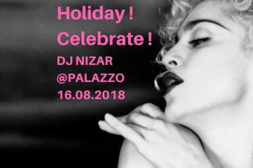 La terrasse du Palazzo célèbre les 60 ans de Madonna 