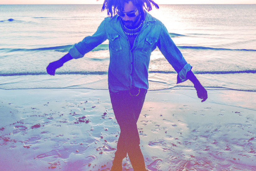 Lenny Kravitz en rencontre et en séance de dédicaces à la Fnac Saint Lazare