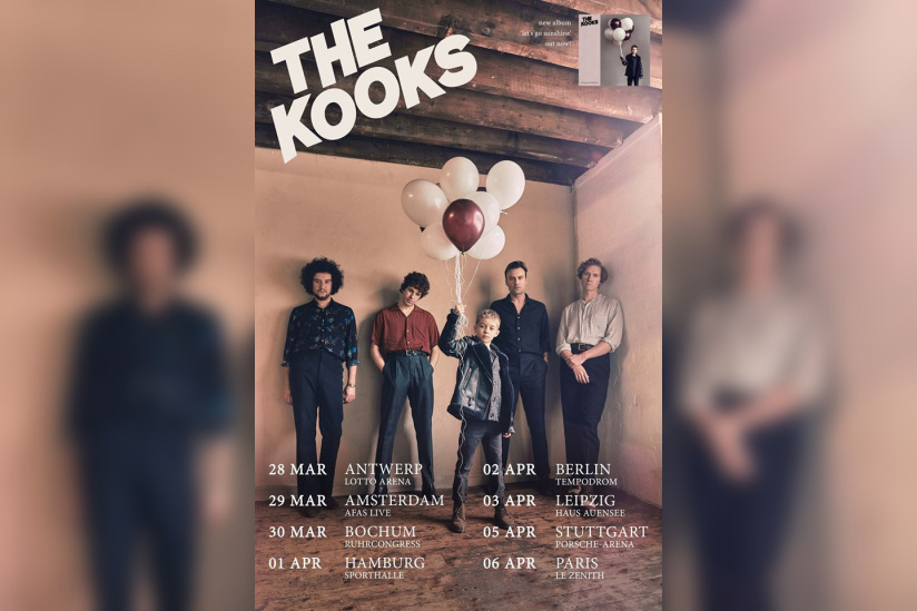 The Kooks en concert au Zénith de Paris La Villette en avril 2019 