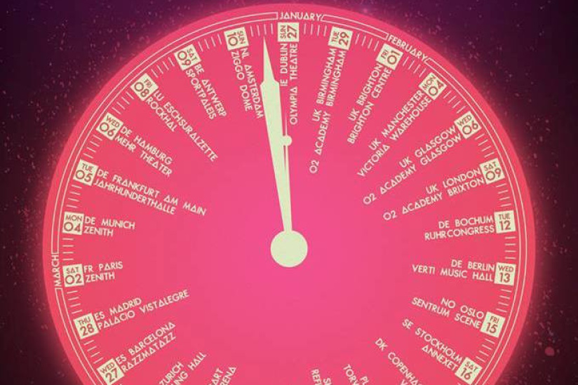 Bastille en concert au Zénith de Paris en mars 2019 