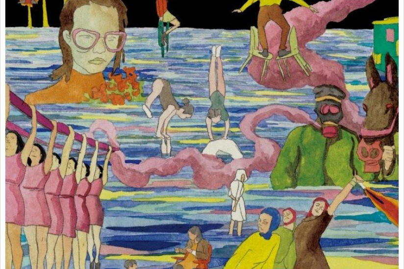 Hyukoh en concert au Trianon de Paris en mars 2019