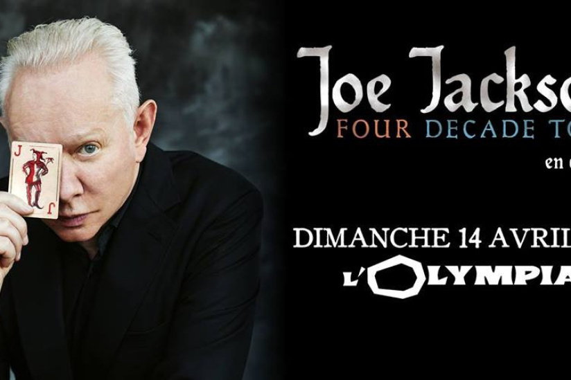 Joe Jackson : “Four Decade Tour” à l'Olympia de Paris en avril 2019
