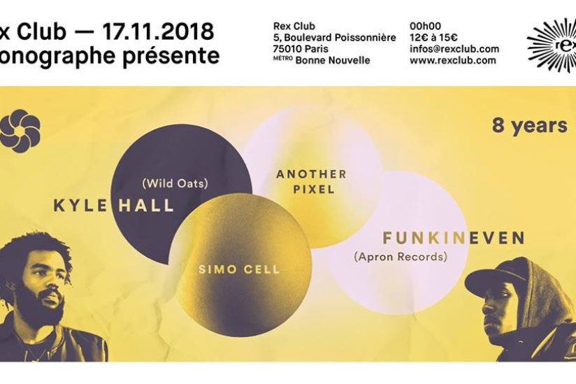 Phonographe Corp présente FunkinEven au Rex Club