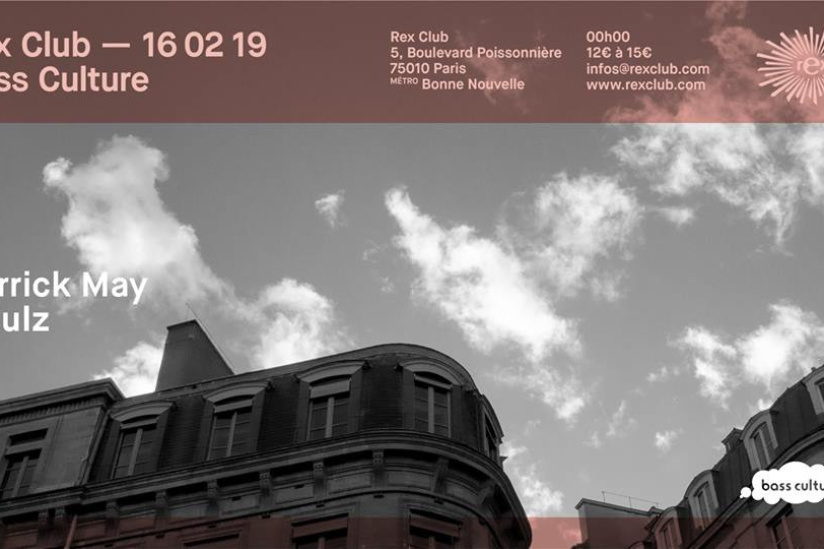 Bass Culture de retour au Rex Club avec Derrick May & D'Julz